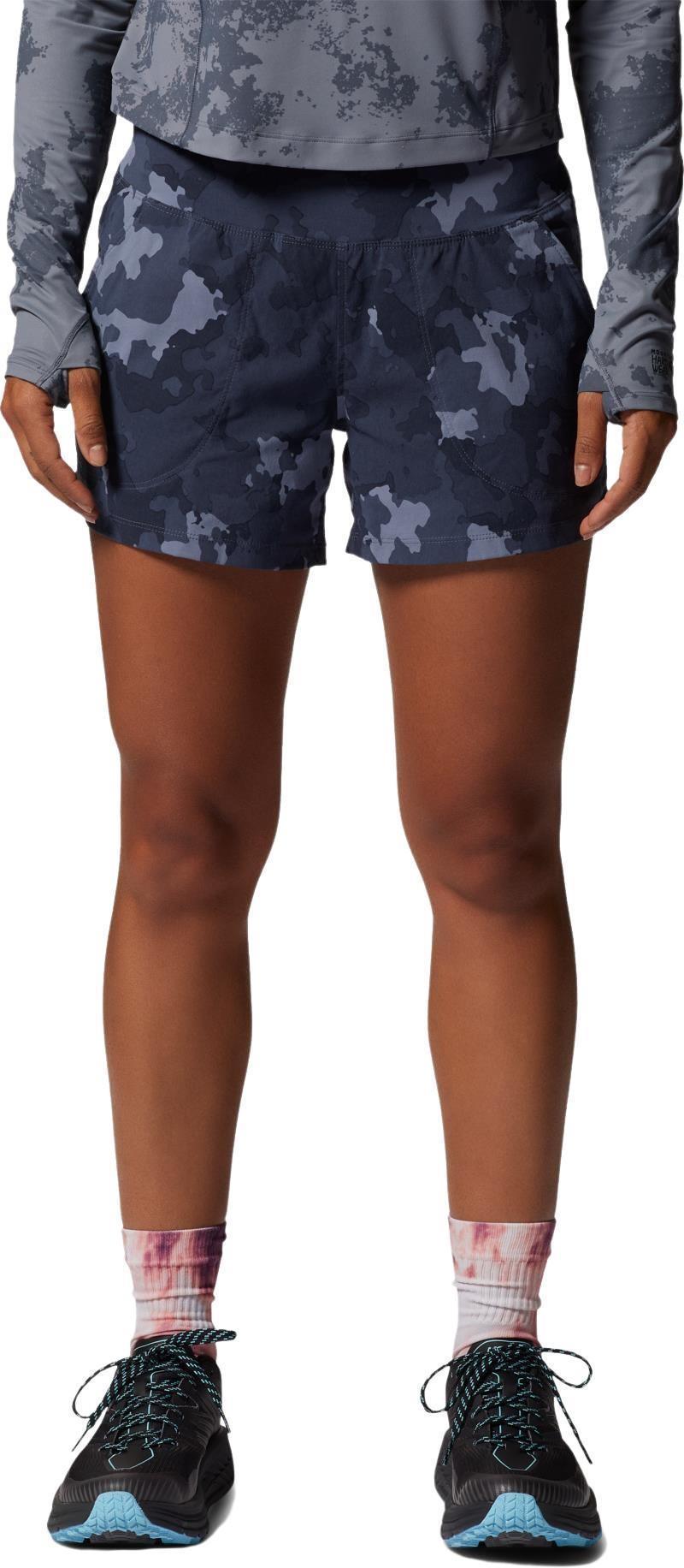 Dynama/2 Shorts, Long - Womens - Dark Zinc Pines Camo 2