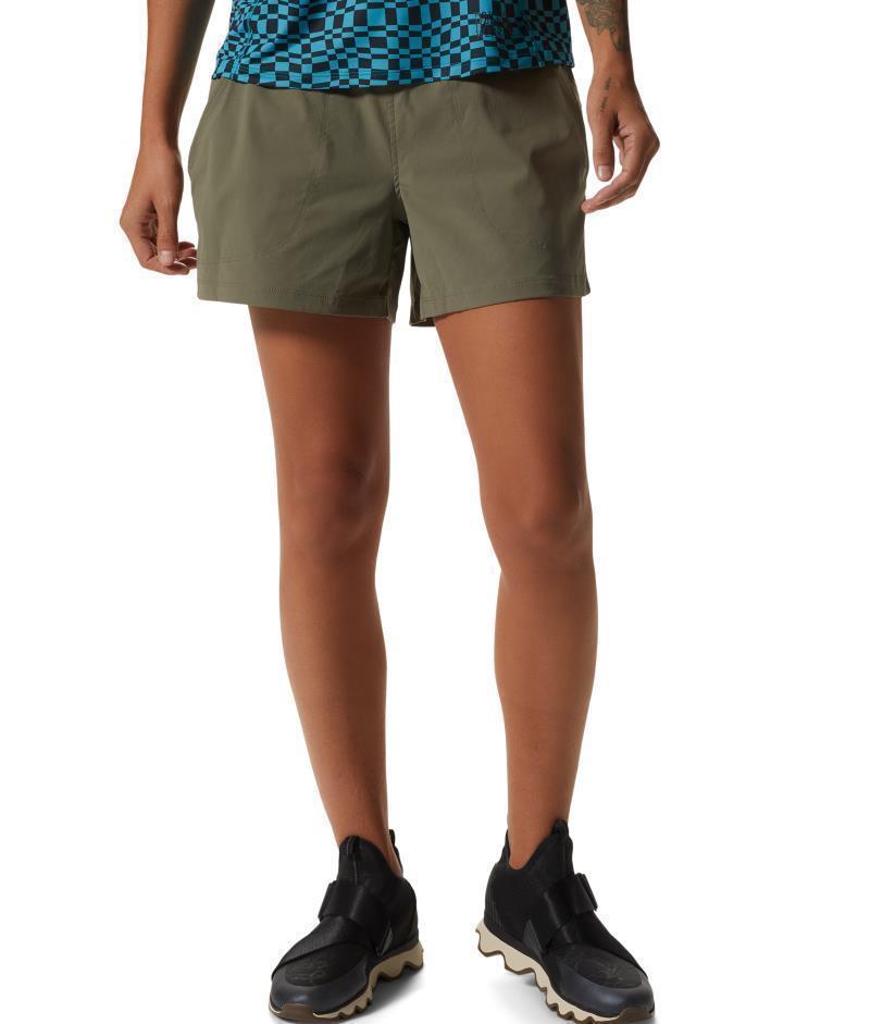 Dynama/2 Shorts, Reg - Womens - Stone Green 3