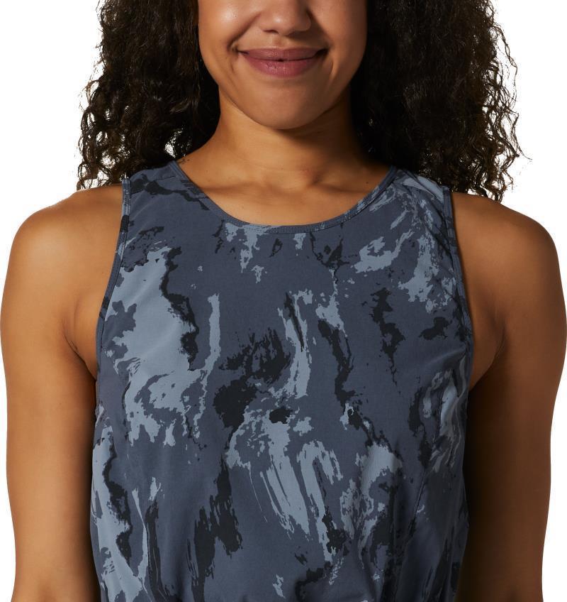 Dynama/2 Tank Dress - Blue Slate Crag Camo Print 4