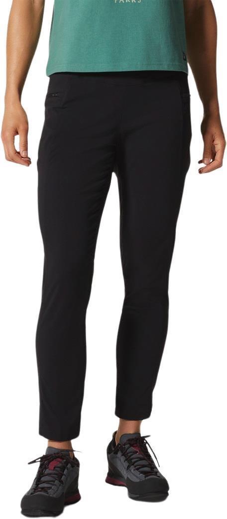 Dynama High Rise Ankle Pants - Womens - Black 1