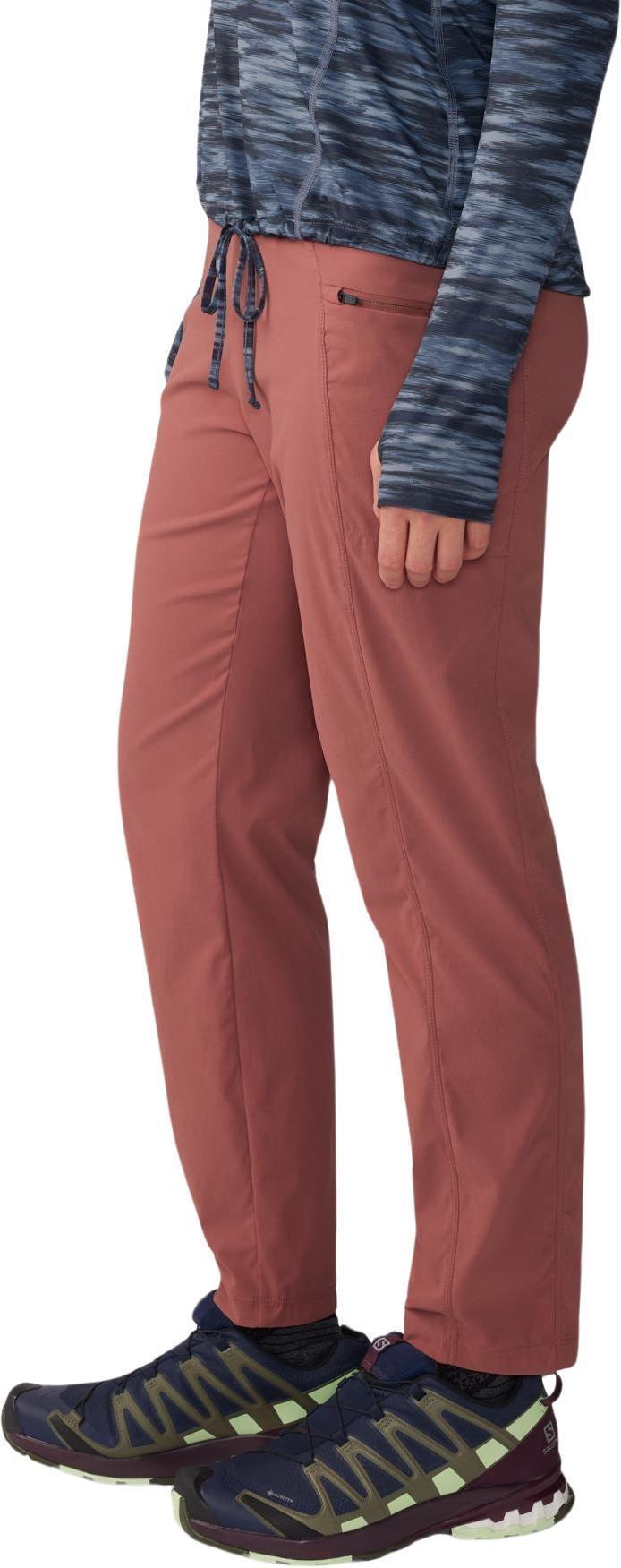 Dynama High Rise Ankle Pants - Womens - Clay Earth 2