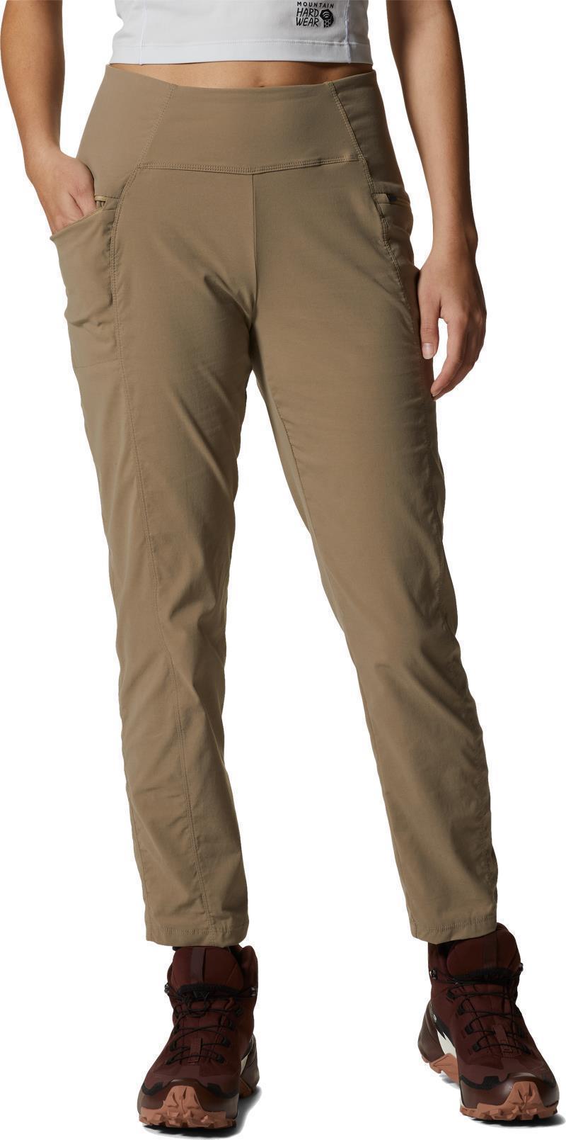 Dynama High Rise Ankle Pants - Womens - Khaki 1