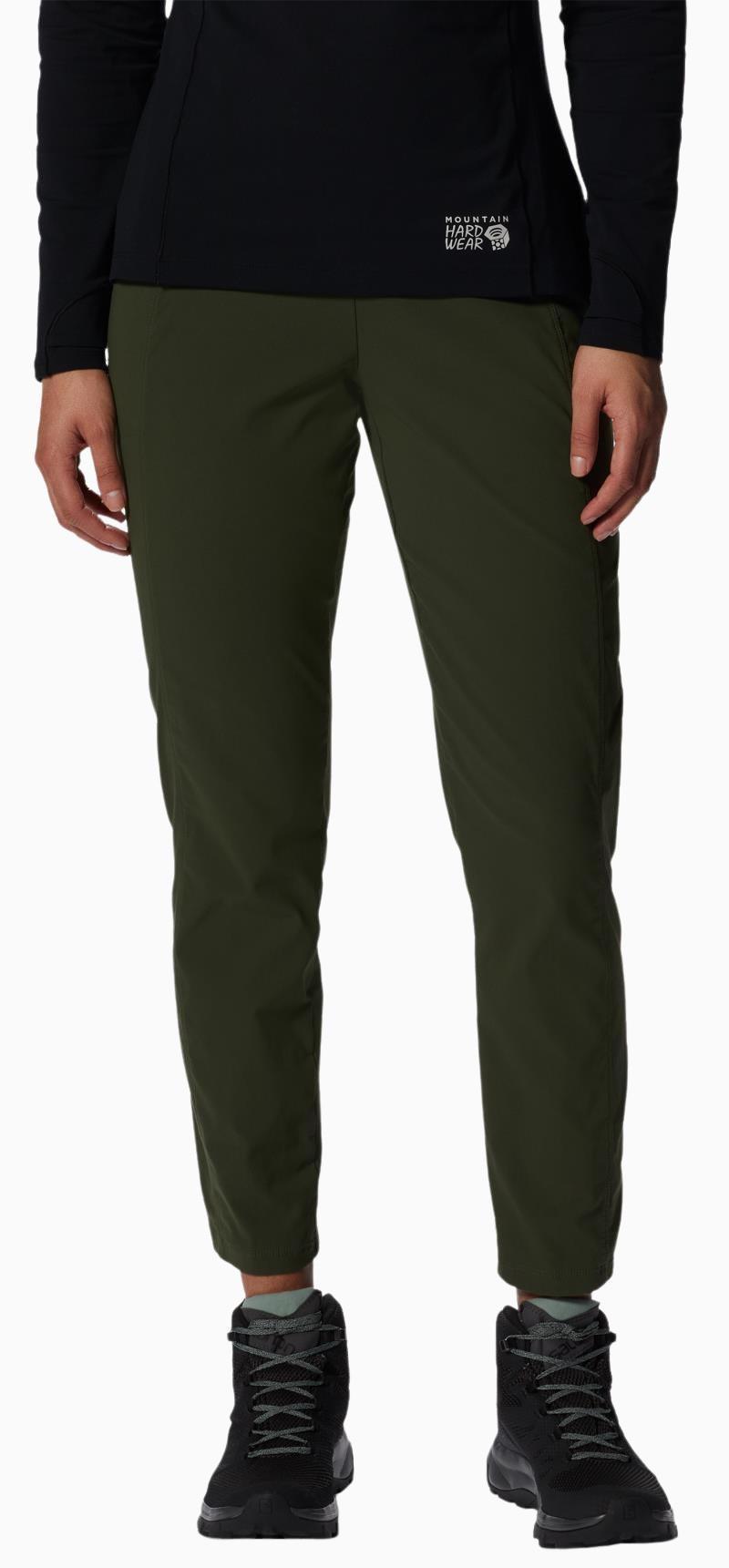 Dynama High Rise Ankle Pants - Womens - Surplus Green 1
