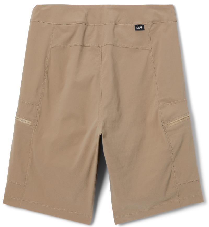 Dynama High Rise Bermuda Shorts, 9" Inseam - Womens - Khaki 2