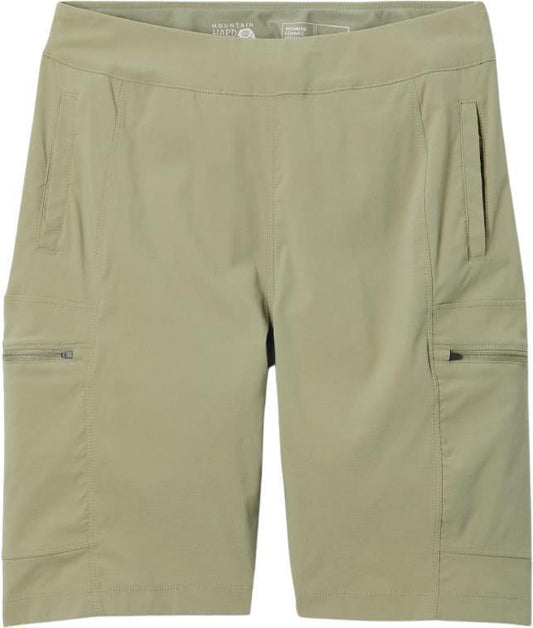 Dynama High Rise Bermuda Shorts, 9" Inseam - Womens - Mantis Green 1