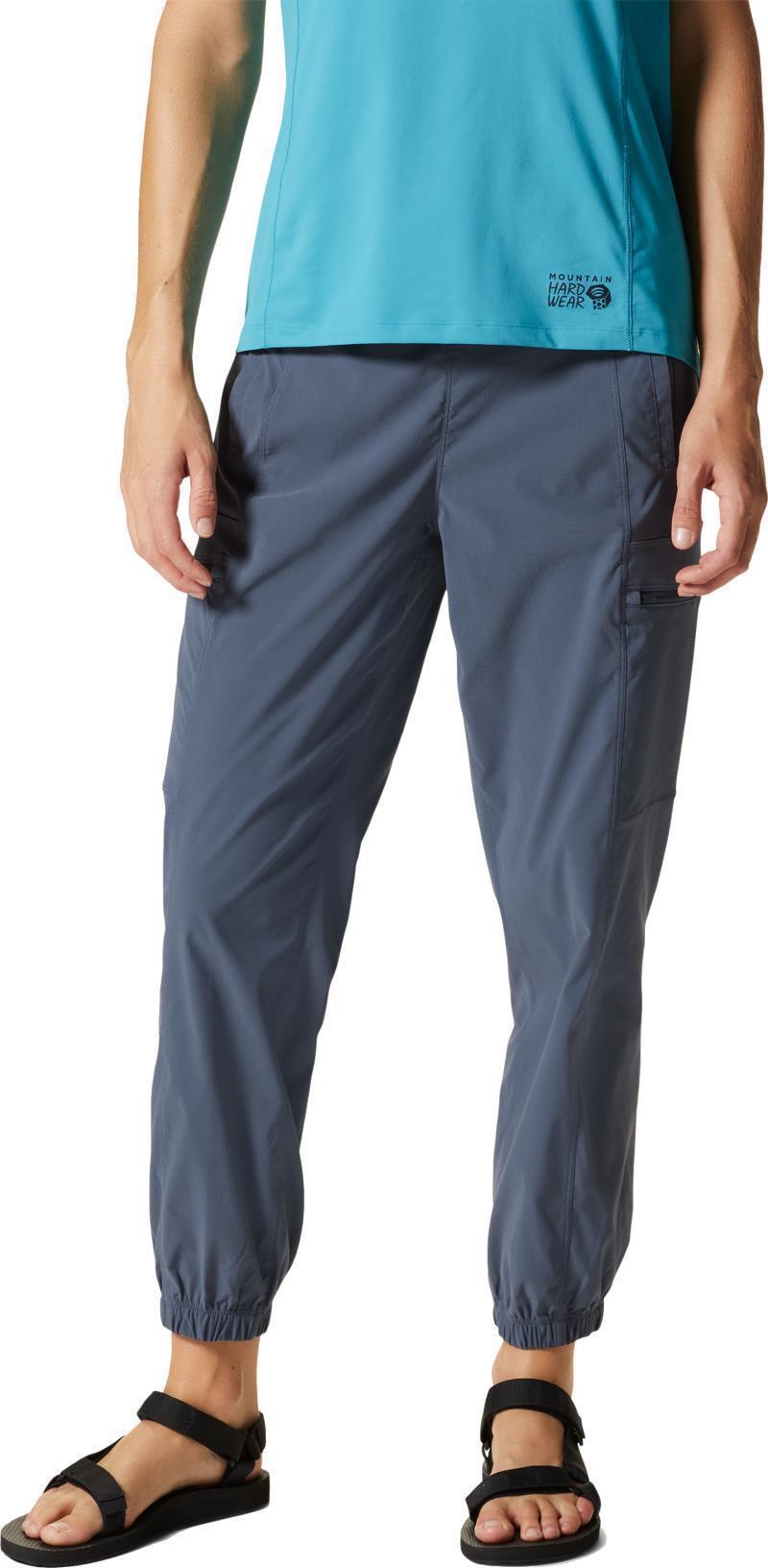 Dynama High Rise Joggers - Womens - Blue Slate 1