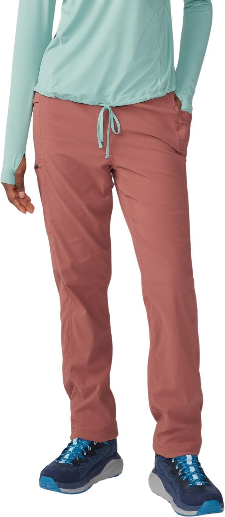 Dynama Lined High Rise Pants, Reg - Womens - Clay Earth 3
