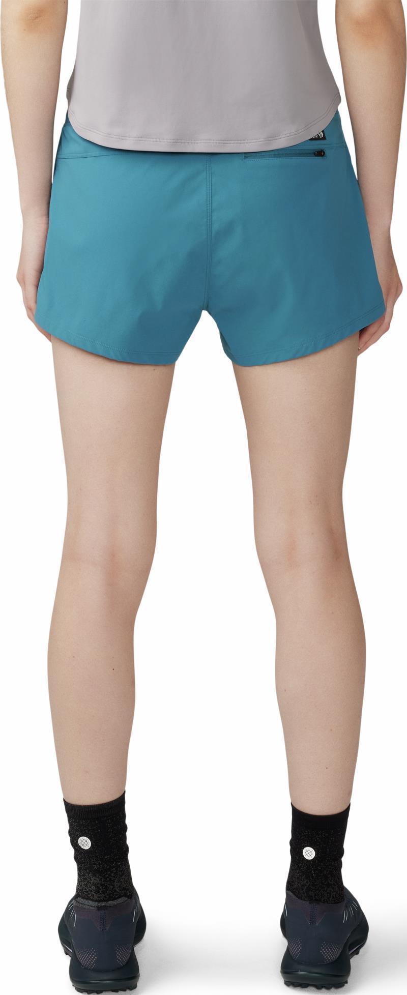Dynama Pull-On Shorts, Extended - Womens - Baltic Blue 3