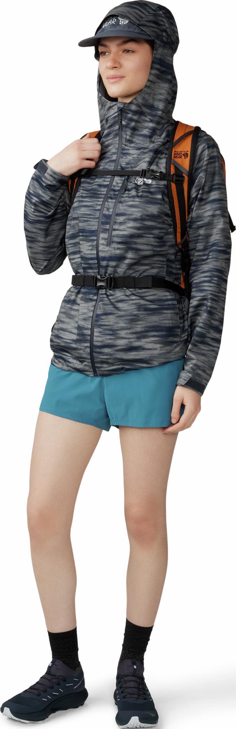 Dynama Pull-On Shorts, Extended - Womens - Baltic Blue 5