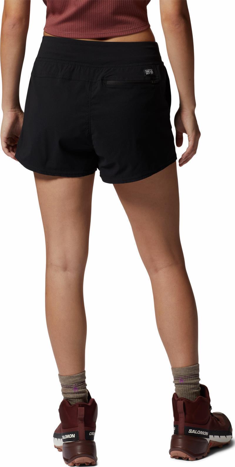 Dynama Pull-On Shorts, Extended - Womens - Black 4