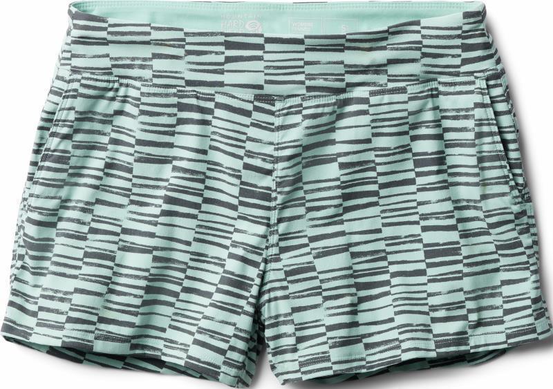 Dynama Pull-On Shorts, Extended - Womens - Mineral Spring Sediment Check 1