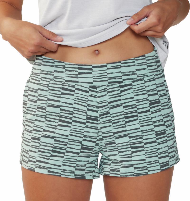 Dynama Pull-On Shorts, Extended - Womens - Mineral Spring Sediment Check 5