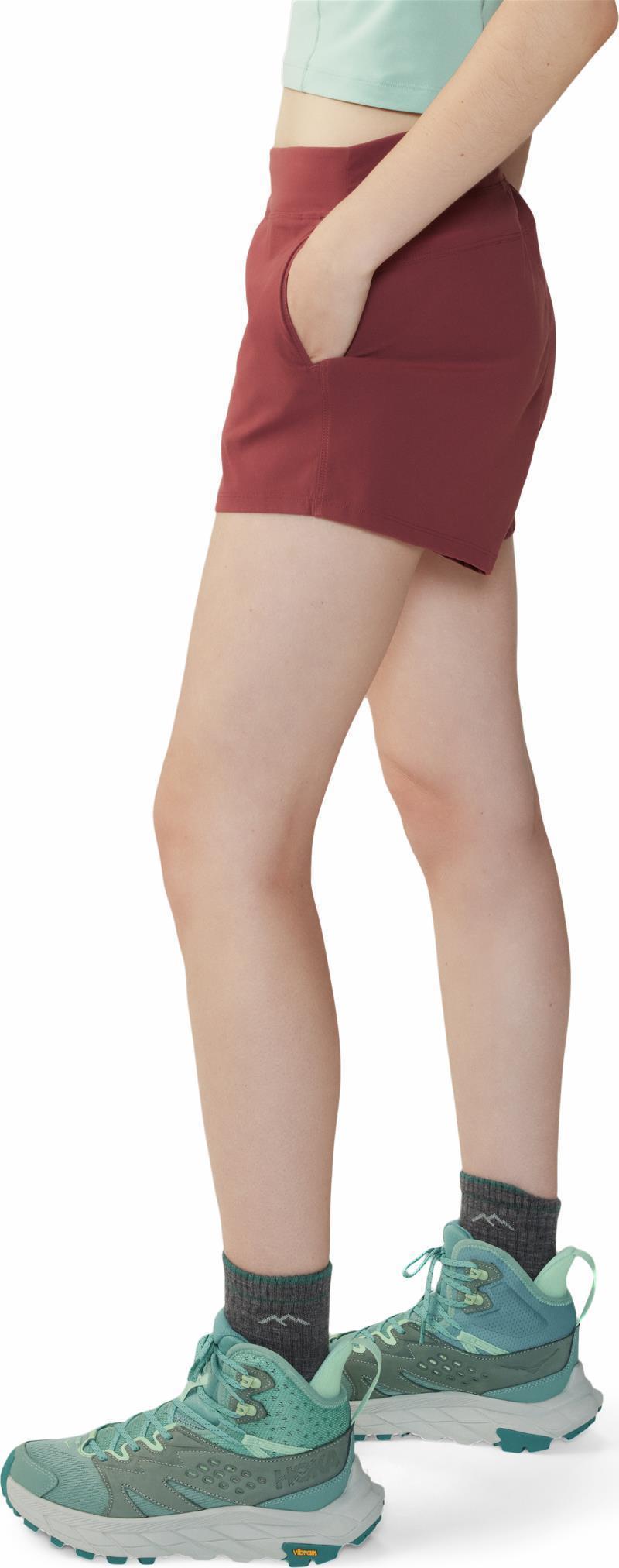 Dynama Pull-On Shorts, Extended - Womens - Pluot 9