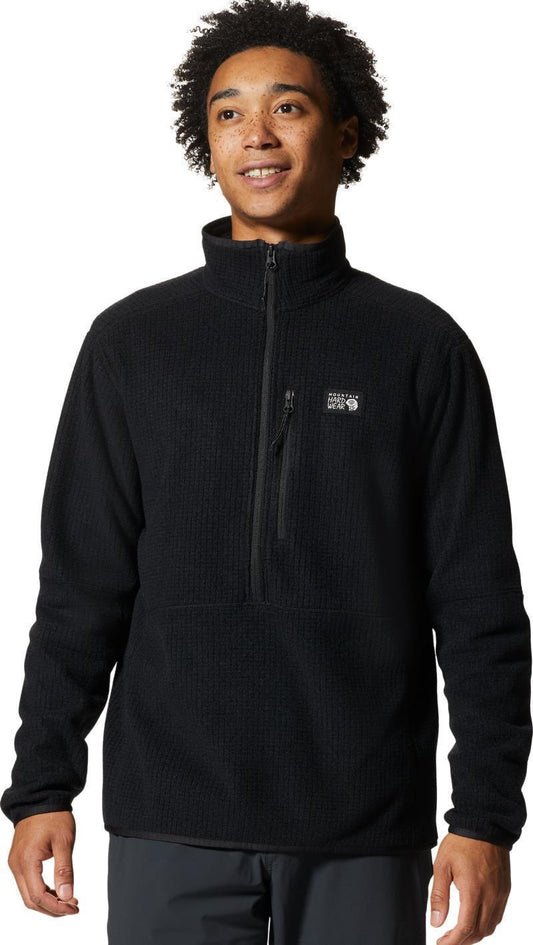Explore Fleece Half Zip - Mens - Black 1