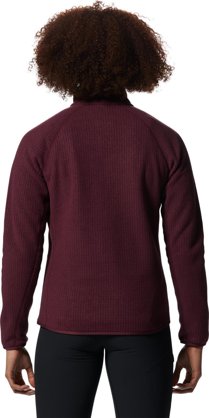 Explore Fleece Half Zip - Womens - Cocoa Red 2