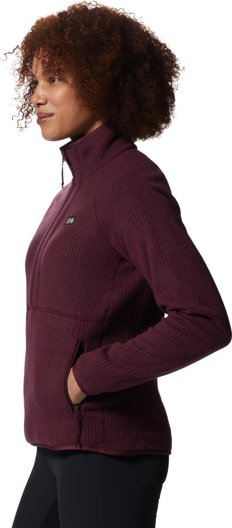 Explore Fleece Half Zip - Womens - Cocoa Red 3