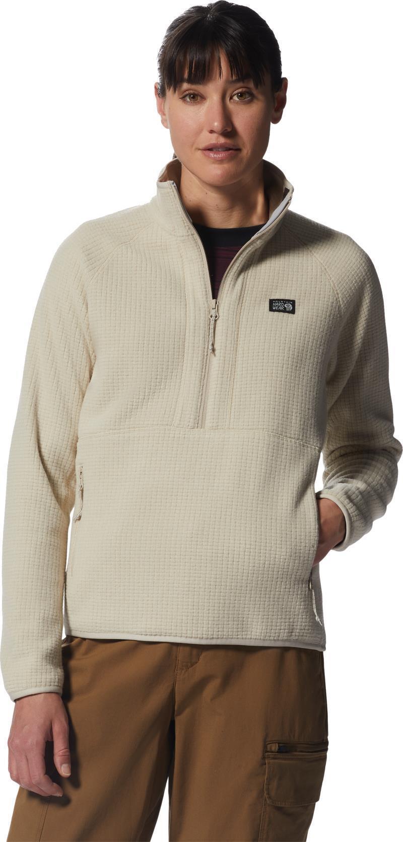 Explore Fleece Half Zip - Womens - Wild Oyster 1