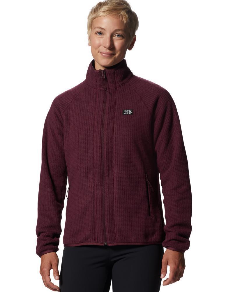 Explore Fleece Jacket - Womens - Cocoa Red 1