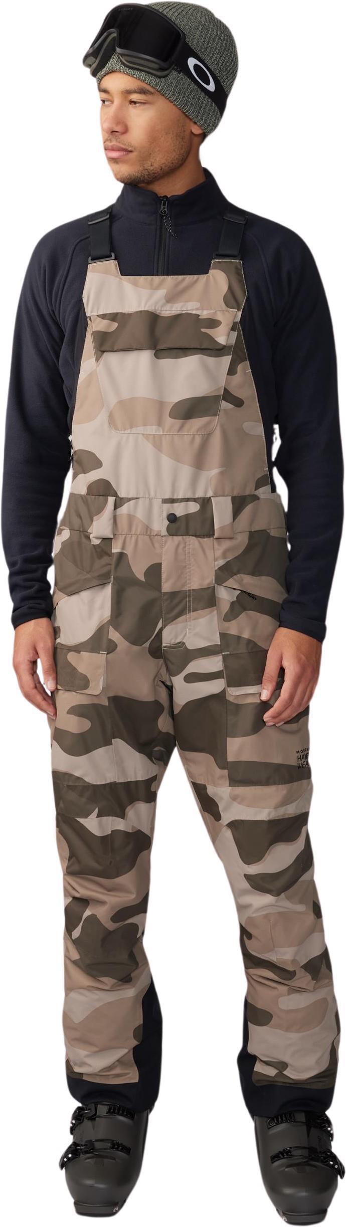 FireFall Bib, Short - Mens - Badlands Calaveras Camo Print 3