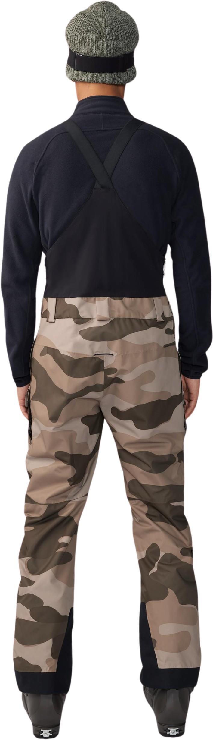 FireFall Bib, Short - Mens - Badlands Calaveras Camo Print 4