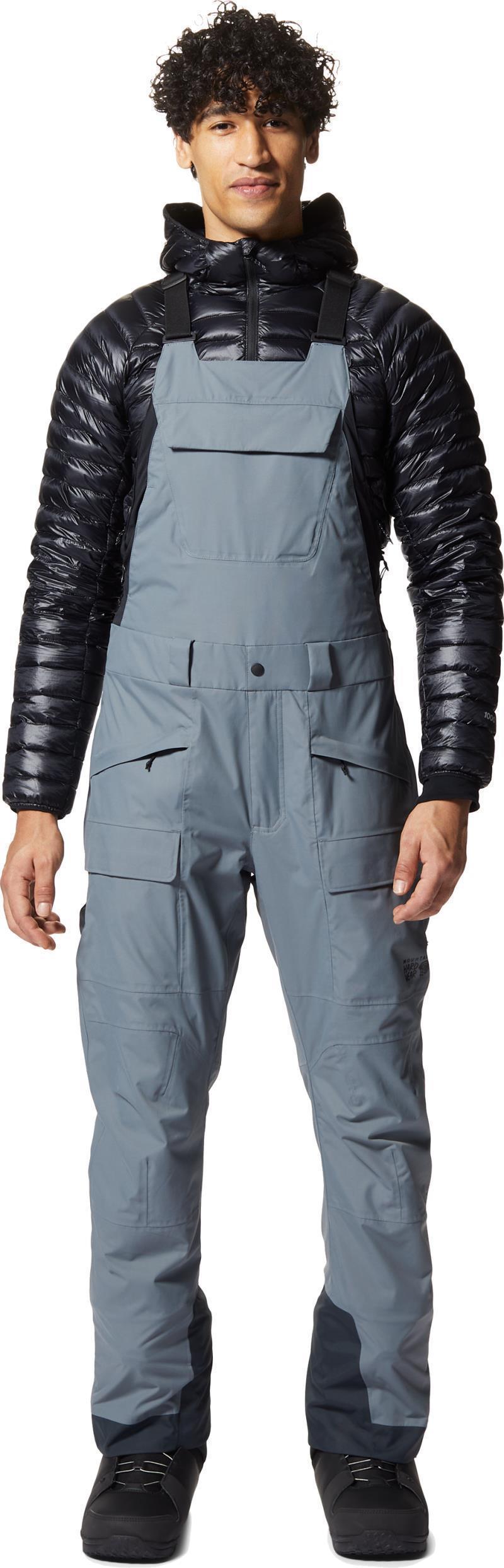 FireFall Bib, Short - Mens - Foil Grey 1