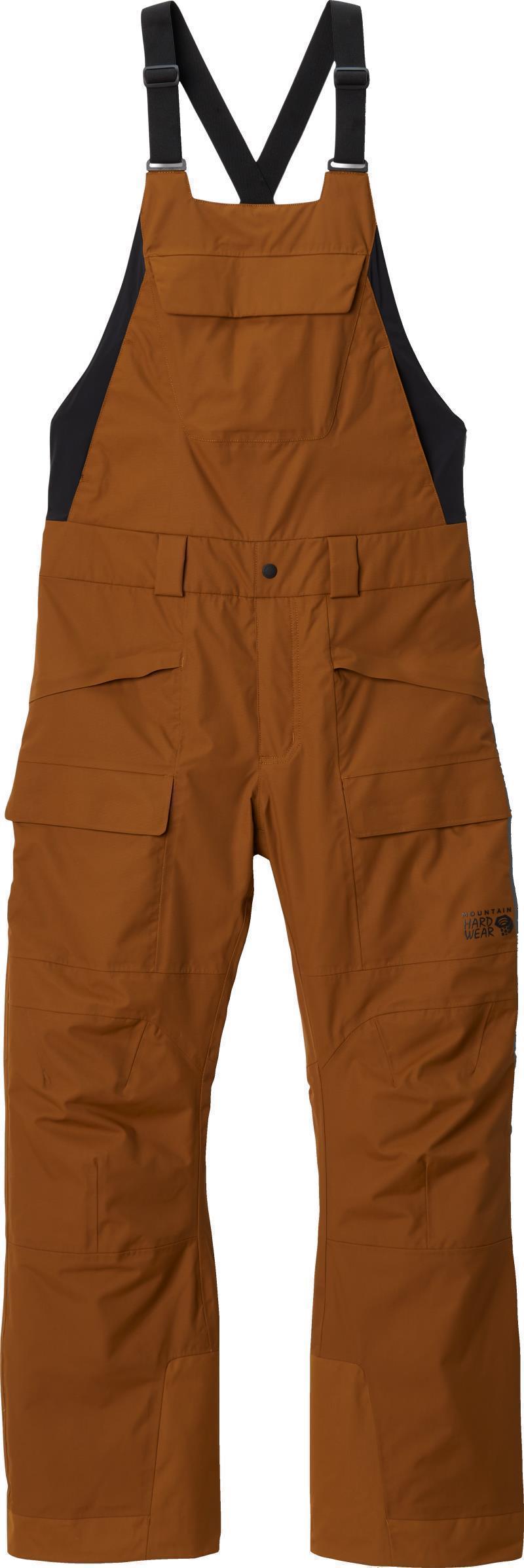 FireFall Bib, Short - Mens - Golden Brown 1