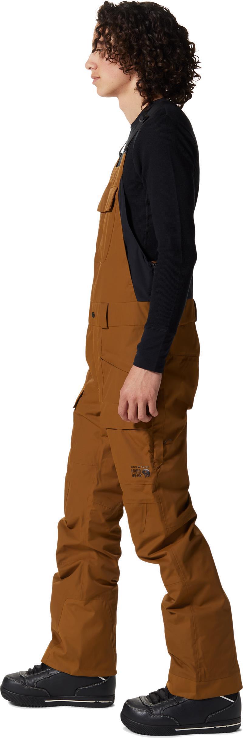 FireFall Bib, Short - Mens - Golden Brown 3