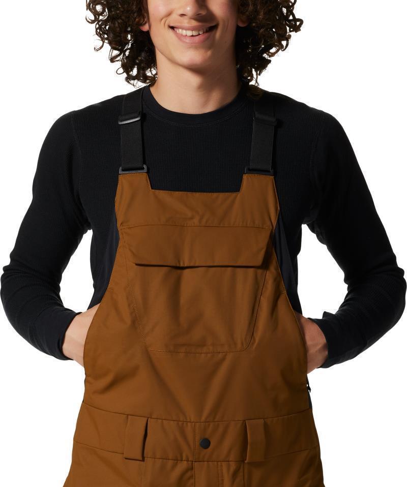 FireFall Bib, Short - Mens - Golden Brown 5