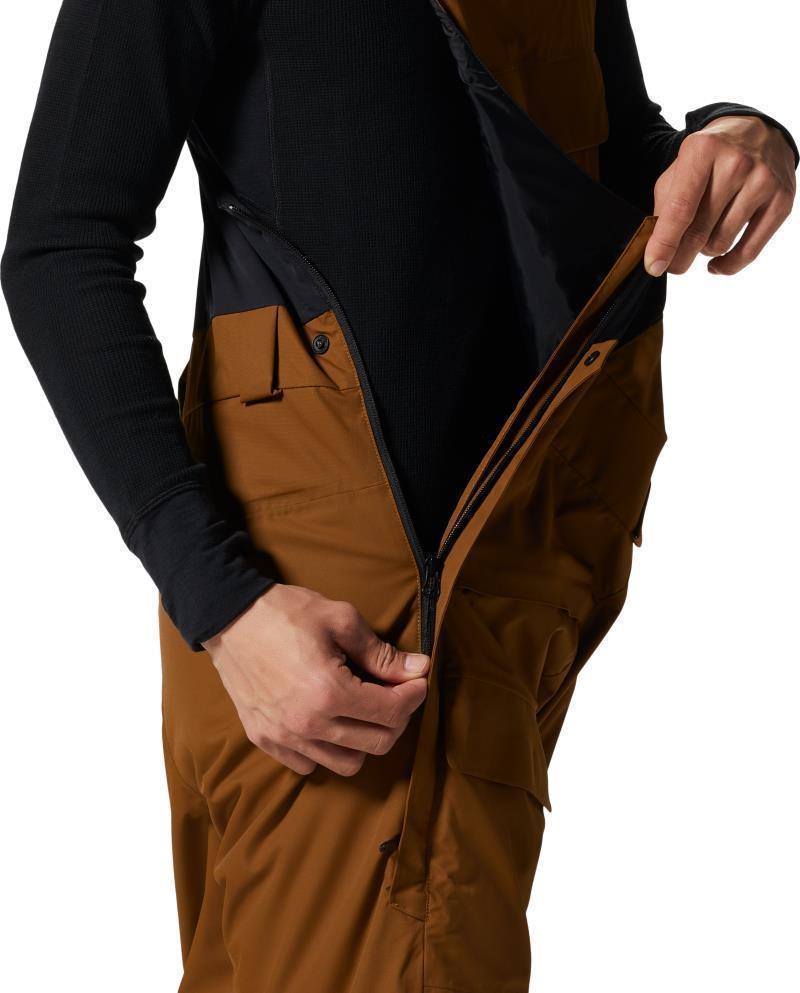 FireFall Bib, Short - Mens - Golden Brown 6