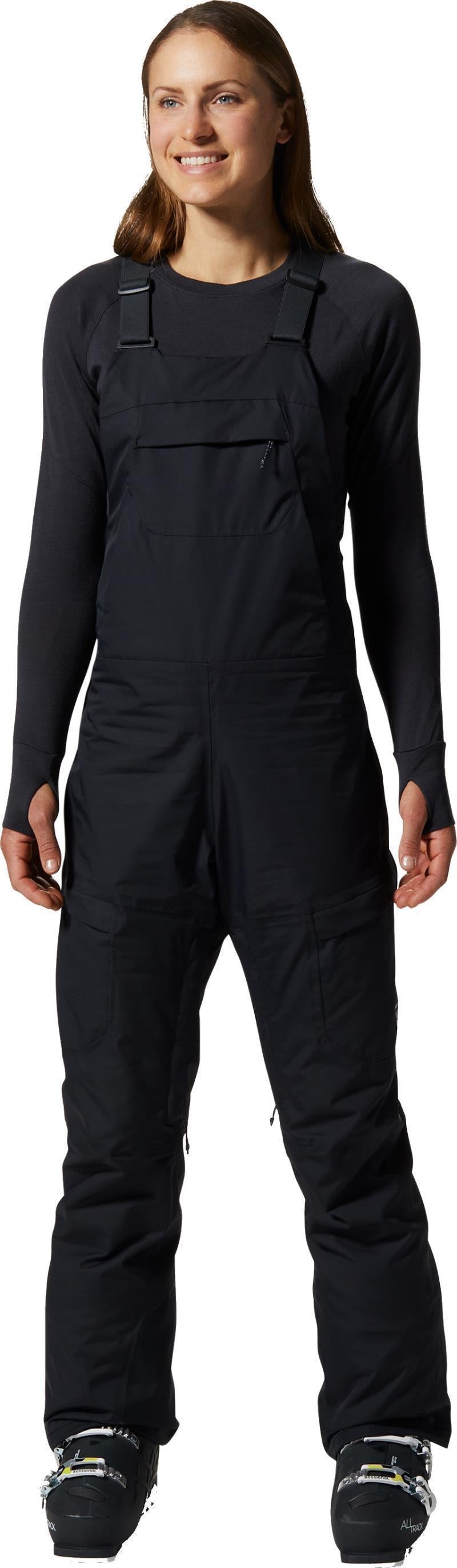 Firefall/2 Bib, Reg - Womens - Black 1