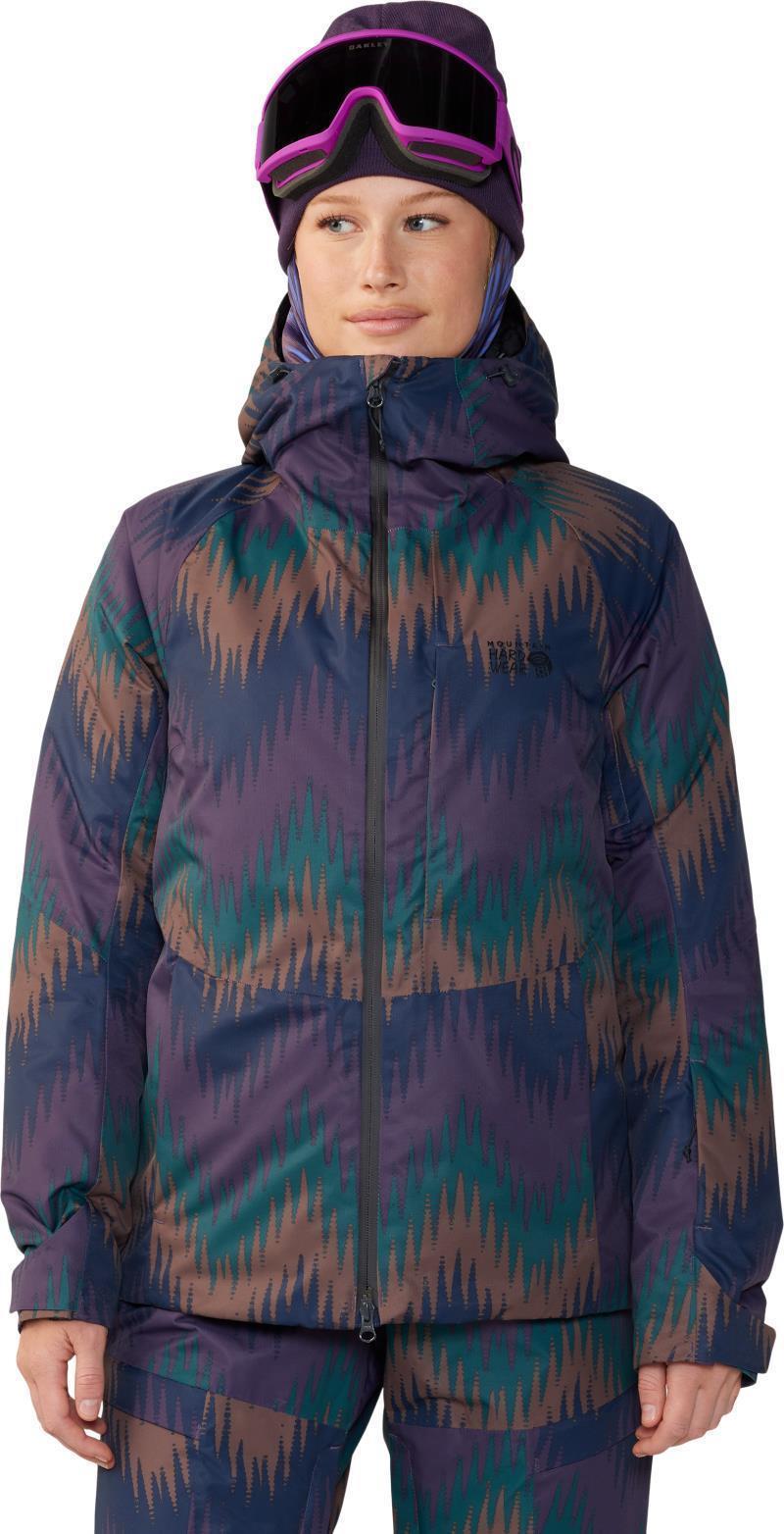 Firefall/2 Jacket - Womens - Blurple Zig Zag Print 1