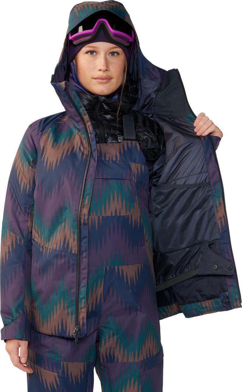 Firefall/2 Jacket - Womens - Blurple Zig Zag Print 2