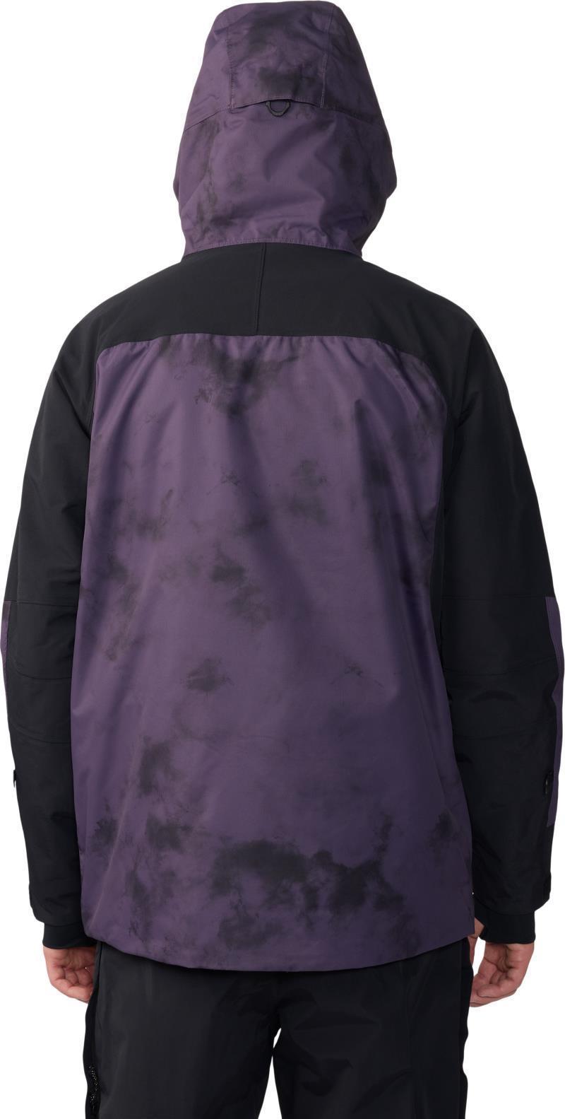 First Tracks Insulated Jacket - Mens - Blurple Ice Dye Print 3