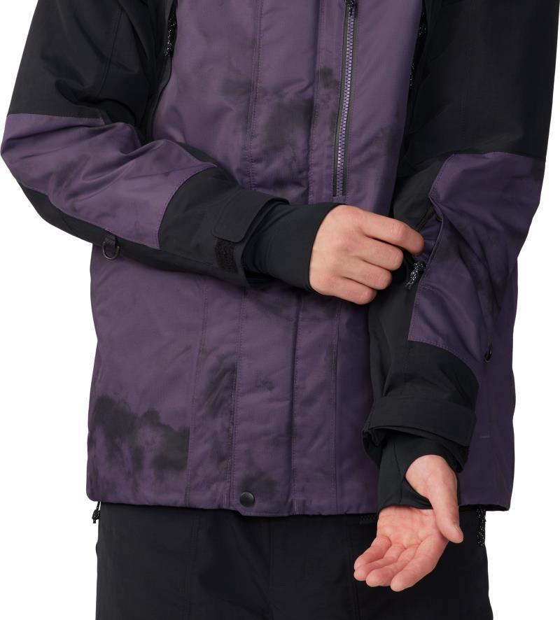 First Tracks Insulated Jacket - Mens - Blurple Ice Dye Print 6