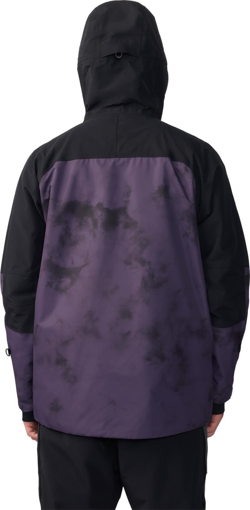 First Tracks Jacket - Mens - Blurple Ice Dye Print 4