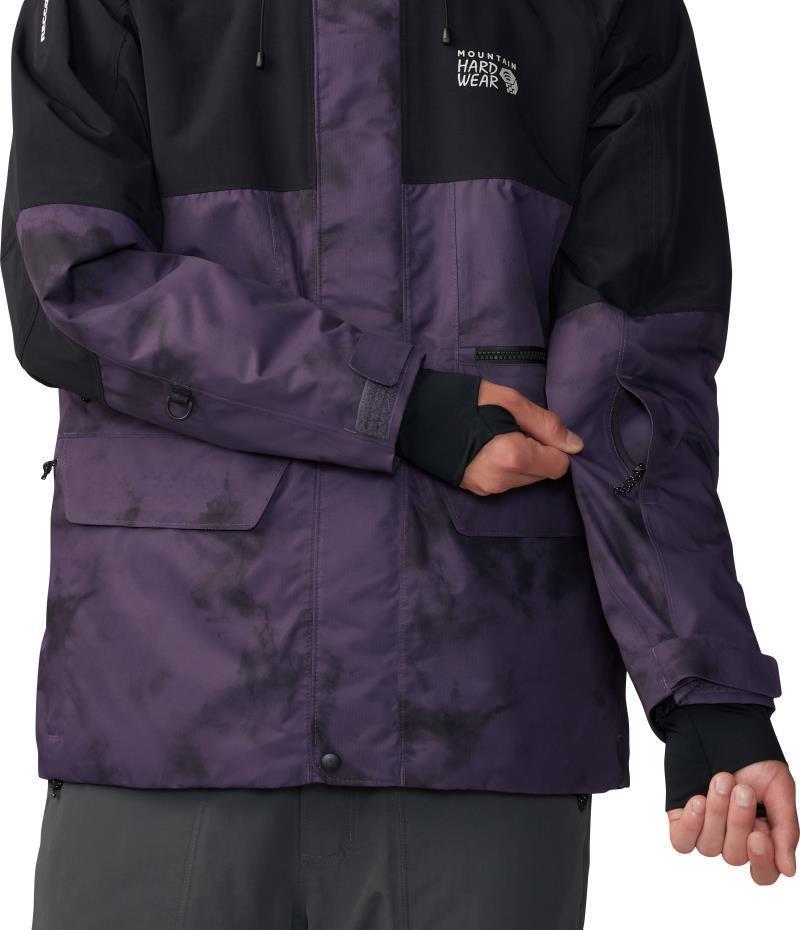 First Tracks Jacket - Mens - Blurple Ice Dye Print 8