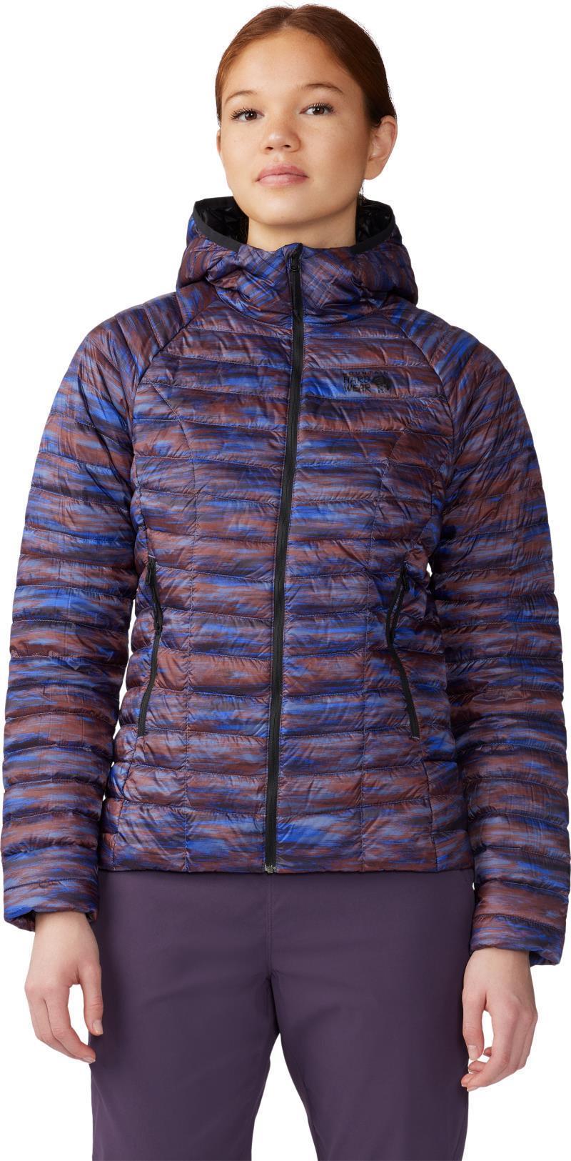 Ghost Whisperer/2 Hoody - Womens - Blurple Frequency Print 2