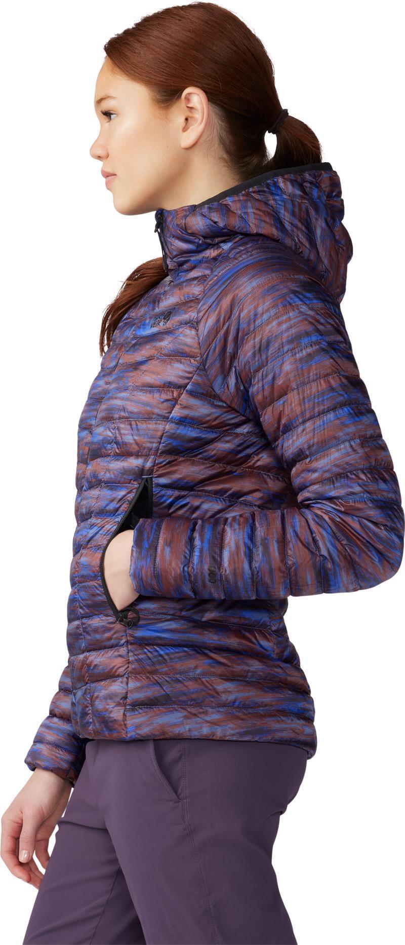 Ghost Whisperer/2 Hoody - Womens - Blurple Frequency Print 3