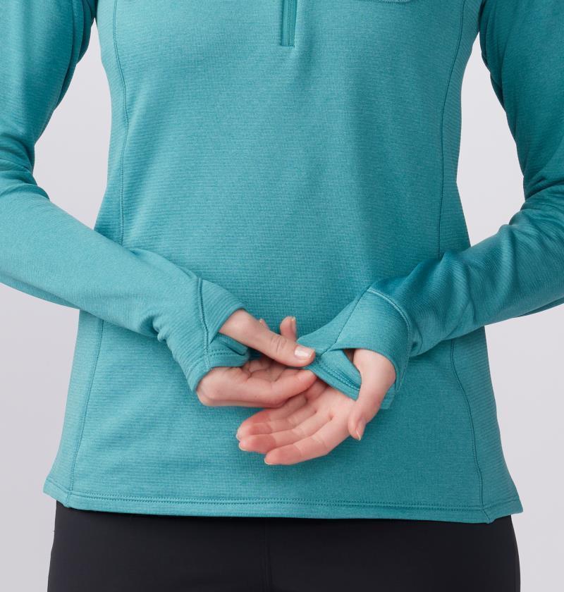 Glacial Trail Half Zip - Womens - Palisades 5