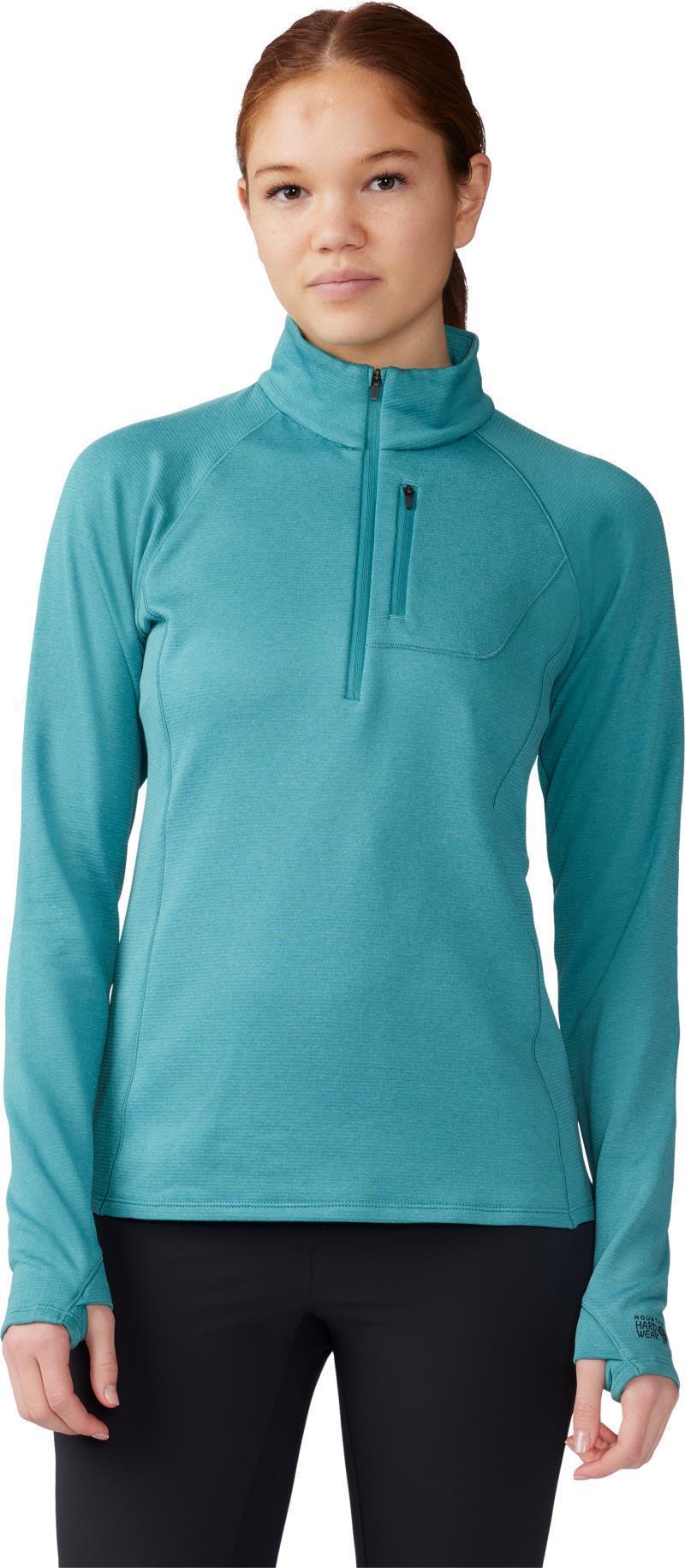 Glacial Trail Half Zip - Womens - Palisades 1