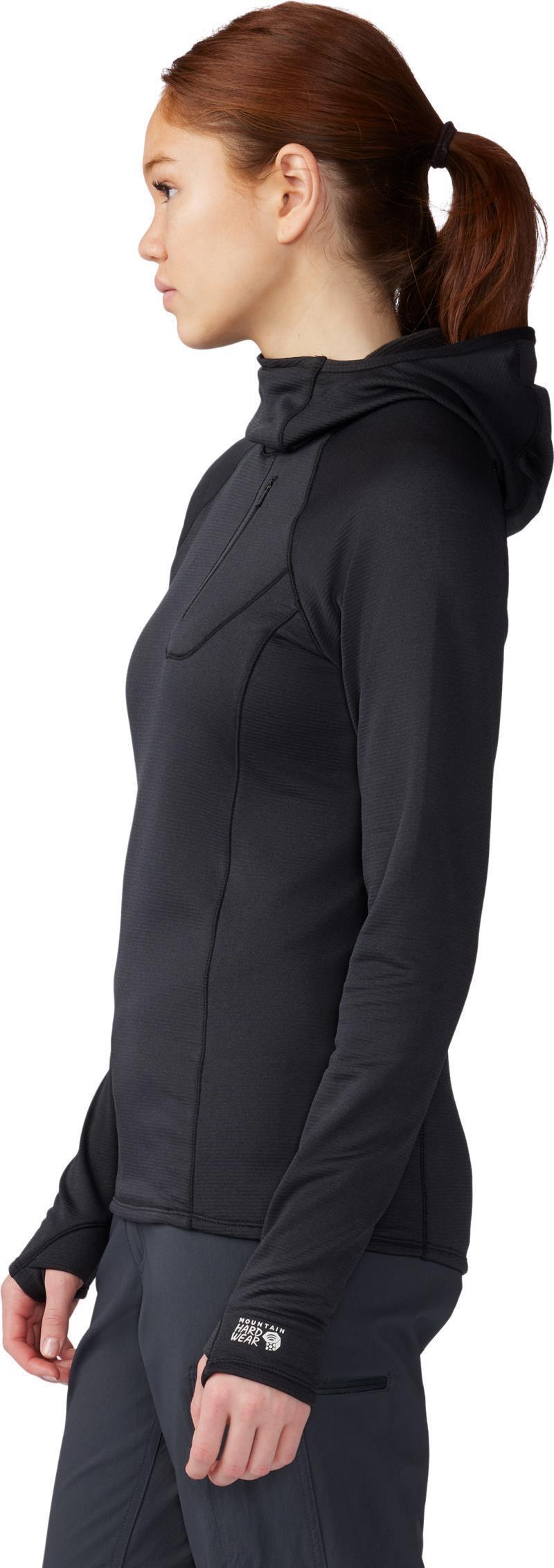 Glacial Trail Pullover Hoody - Womens - Black 2
