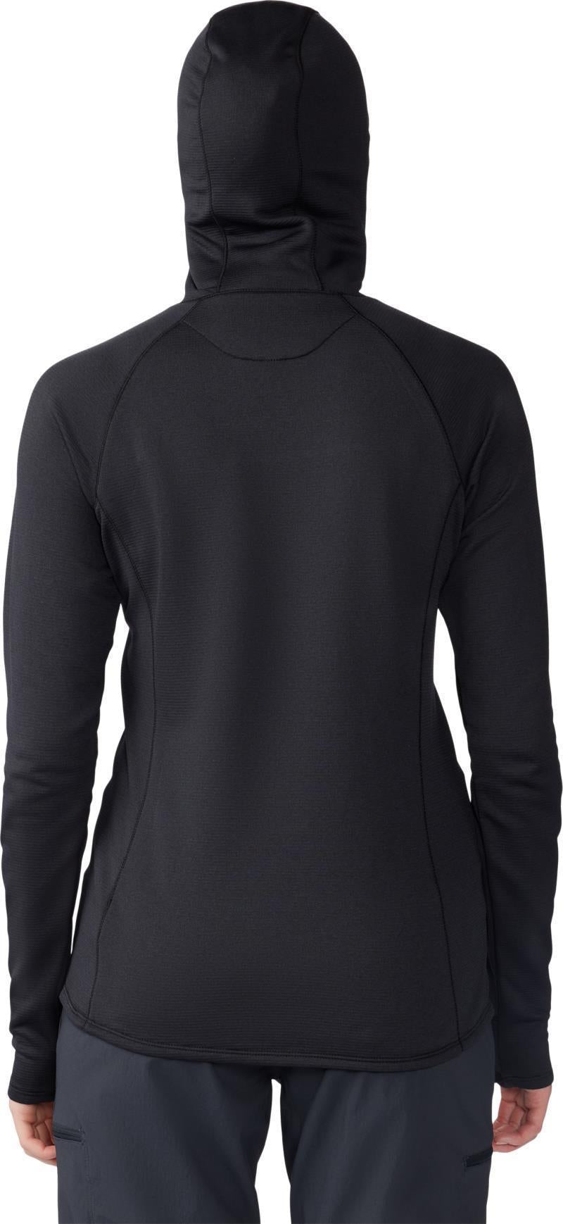 Glacial Trail Pullover Hoody - Womens - Black 3