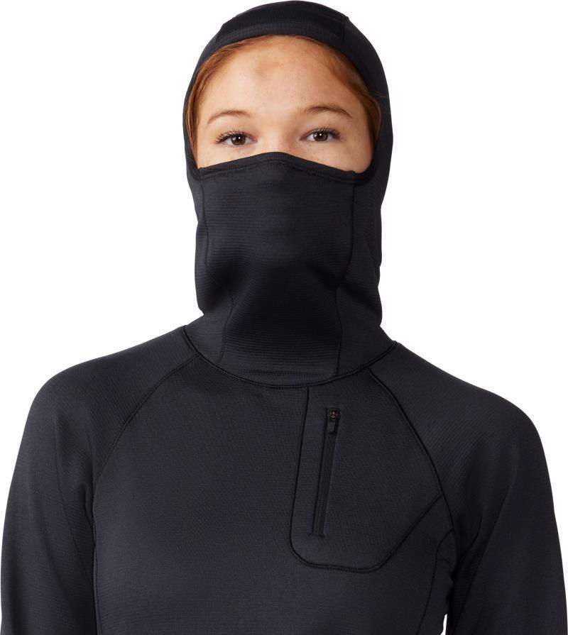 Glacial Trail Pullover Hoody - Womens - Black 5