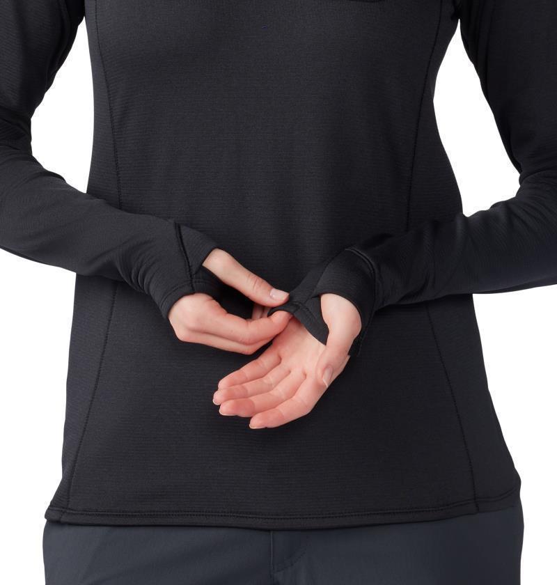 Glacial Trail Pullover Hoody - Womens - Black 6