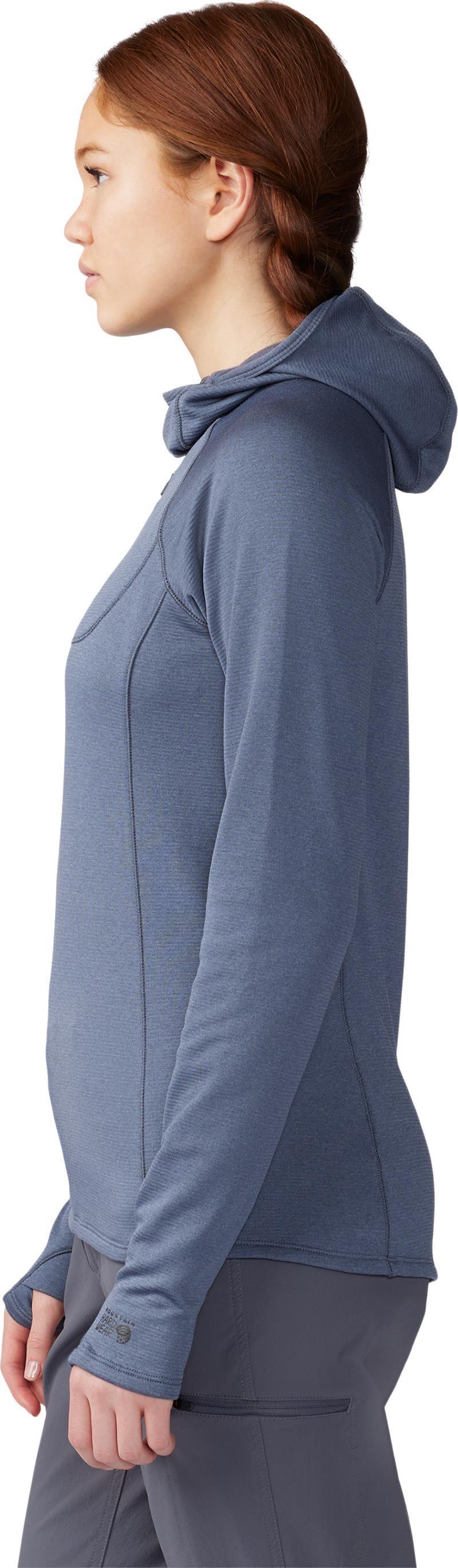 Glacial Trail Pullover Hoody - Womens - Blue Slate 2