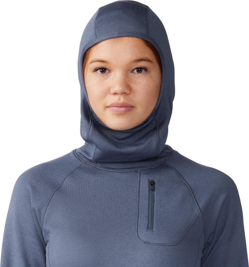 Glacial Trail Pullover Hoody - Womens - Blue Slate 4