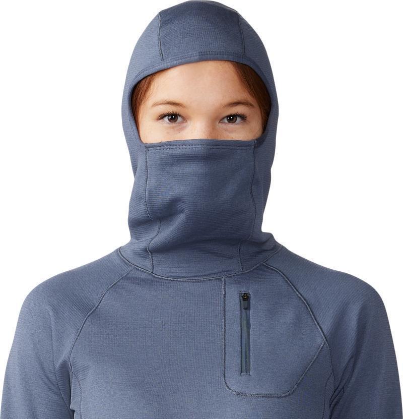 Glacial Trail Pullover Hoody - Womens - Blue Slate 5
