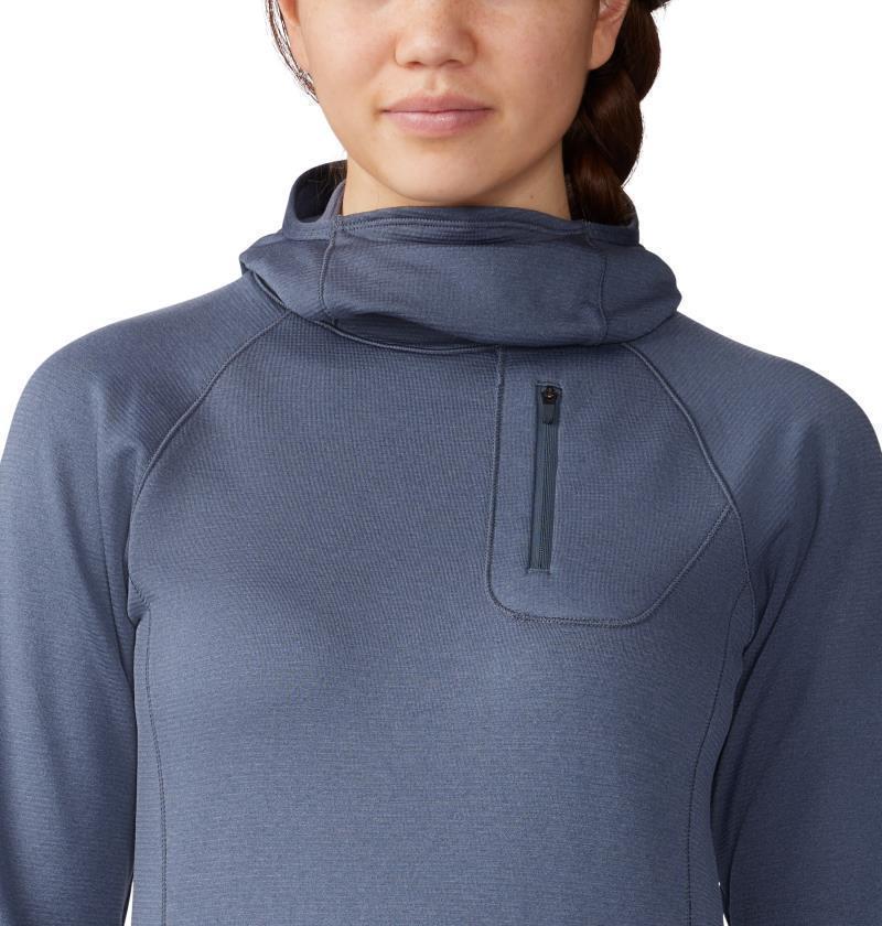 Glacial Trail Pullover Hoody - Womens - Blue Slate 6