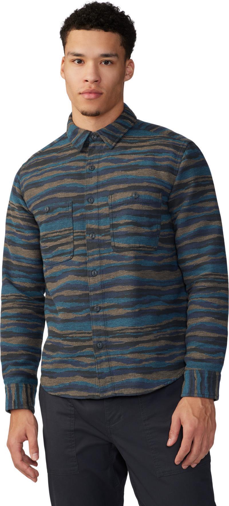 Granite Peak LS Flannel Shirt - Mens - Caspian Landscape Print 2