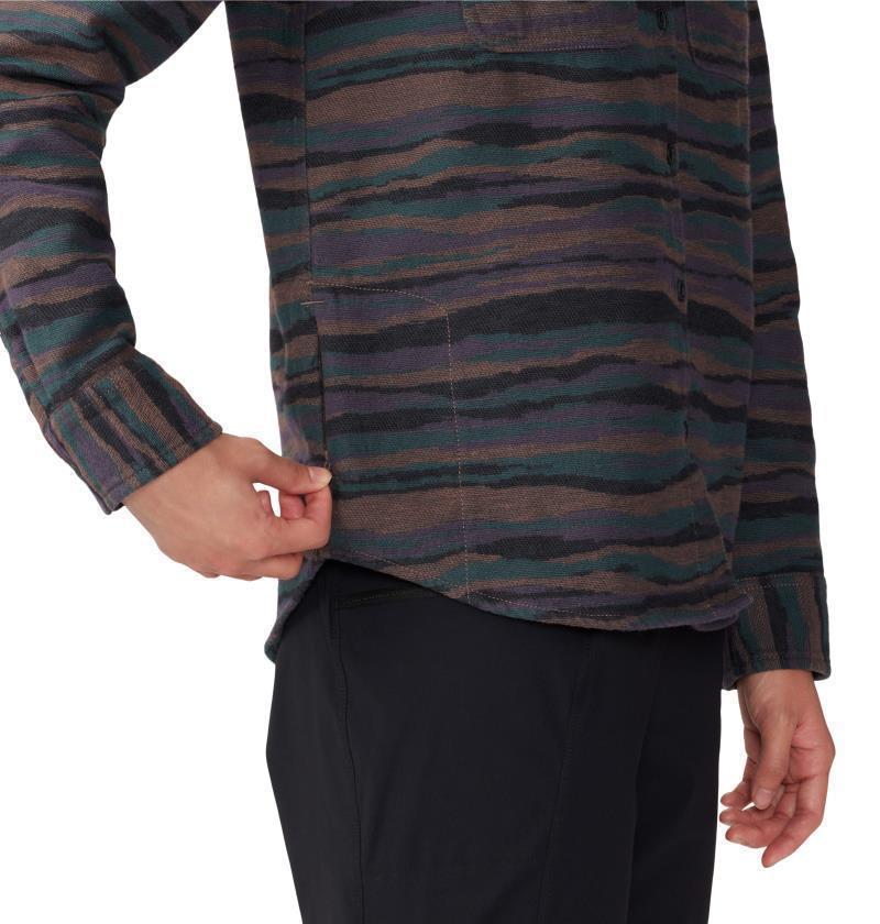 Granite Peak LS Flannel Shirt - Womens - Dark Marsh Landscape Jacquard 8